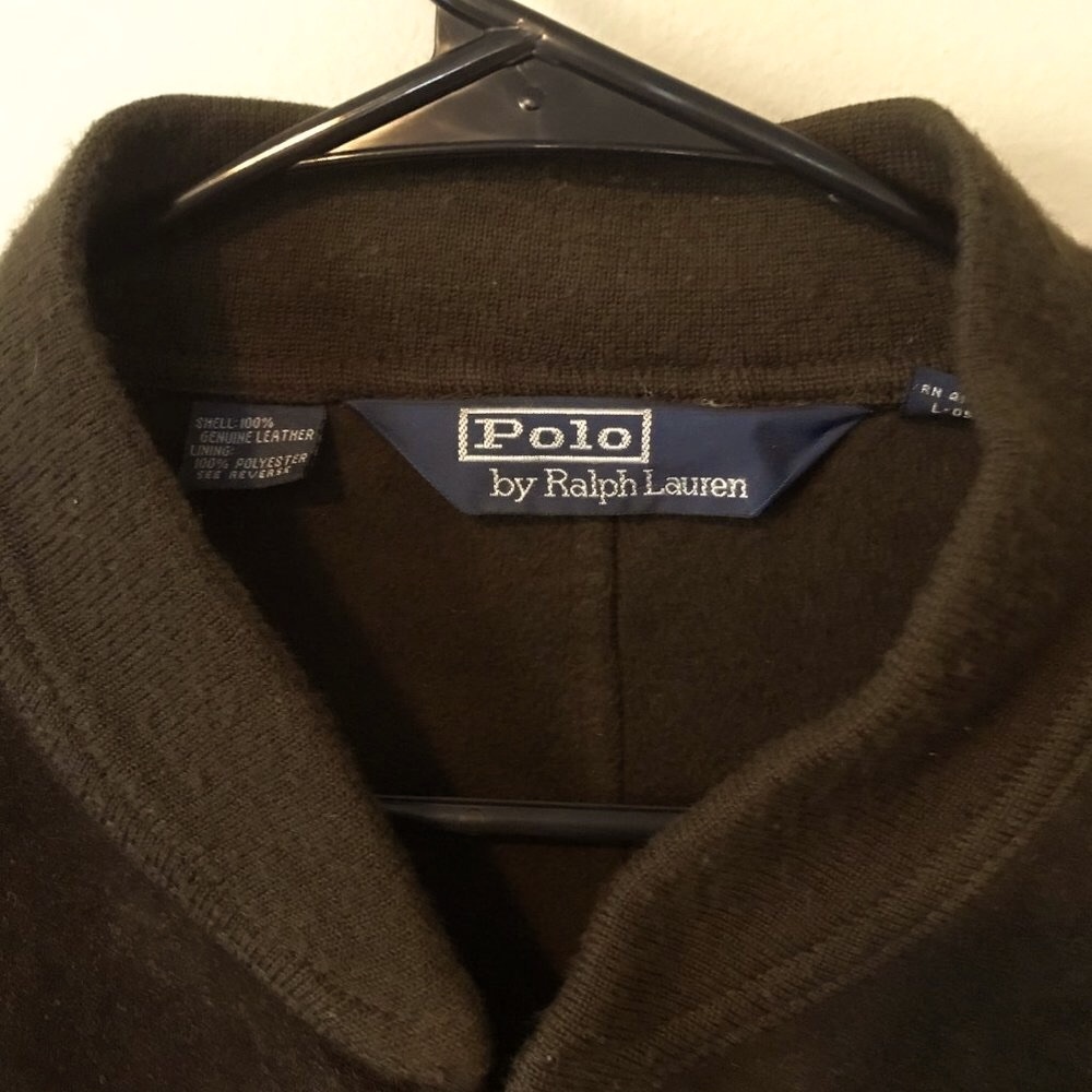 Vtg Polo by Ralph Lauren Coat (Genuine Suede, Brown)